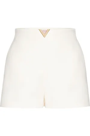 VALENTINO GARAVANI Skræddersyede Crepe Couture-shorts