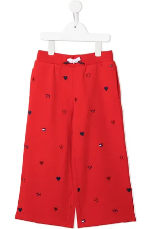 Tommy Hilfiger Cropped bukser med brede ben