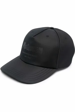 Alexander McQueen Baseballkasket med graffiti-tryk
