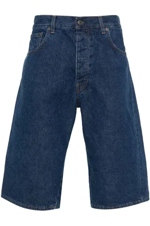Sunflower Denimshorts med logomærke