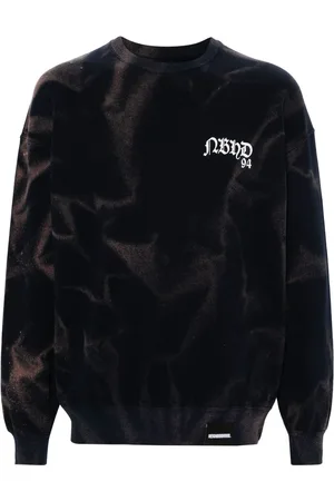 NEIGHBORHOOD Sweatshirt med batiktryk