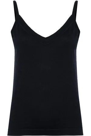 N.PEAL Finstrikket camisole-top