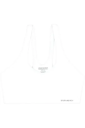 Sporty & Rich Sports-bh med logotryk
