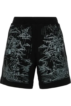 Givenchy Træningsshorts med skitsetryk