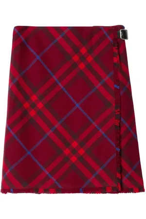 Burberry Skotskternet frakke