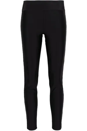 VERSACE Leggings i jacquard med logo