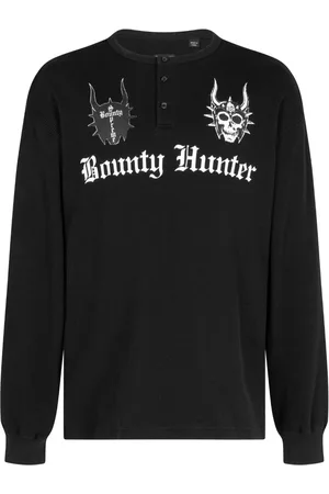 Supreme X Bounty Hunter Thermal Henley T-shirt med lange ærmer