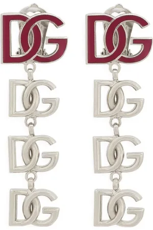 Dolce & Gabbana Dråbeøreringe med logo