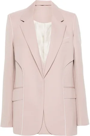 Victoria Beckham Enkeltradet blazer med dobbelt panel