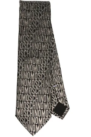 Moschino Slips i jacquard med logo