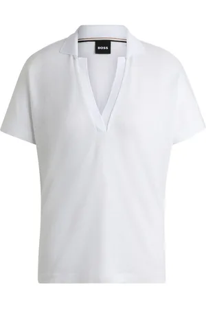 HUGO BOSS Polotrøje med V-hals