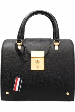Thom Browne Mrs. Thom satchel-taske med nopret tekstur