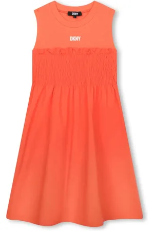 DKNY Smock-kjole med logotryk