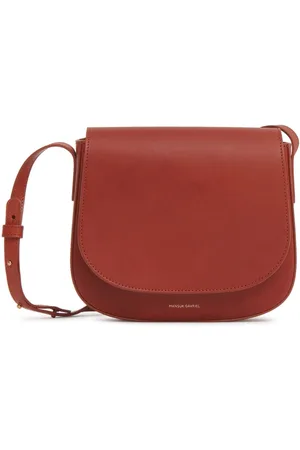 Mansur Gavriel Klassisk crossbody-taske i læder