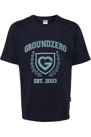 Ground Zero T-shirt med logotryk