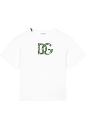 Dolce & Gabbana T-shirt med logobroderi
