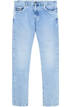 VERSACE Jeans med lige ben og frynser