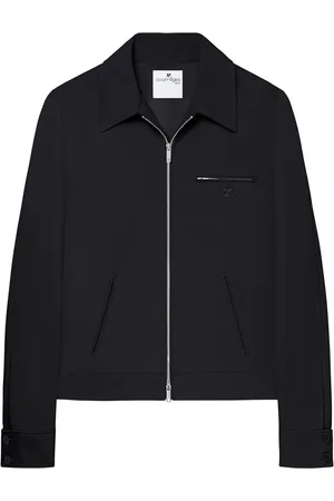 Courrèges Vævet skjortejakke i twill