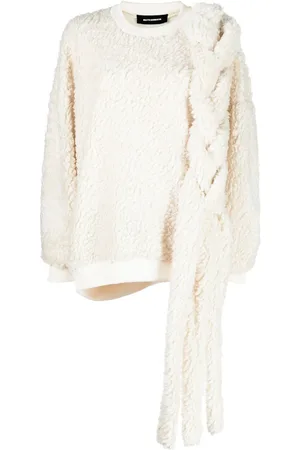 MELITTA BAUMEISTER Sweatshirt i fleece med flettet detalje