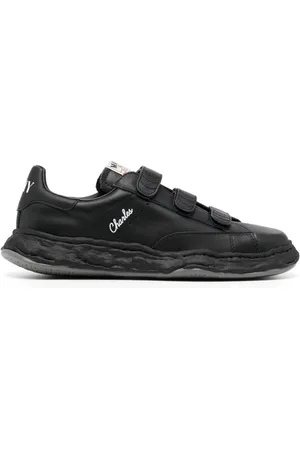 Maison Mihara Yasuhiro Charles sneakers i læder med burrelukning