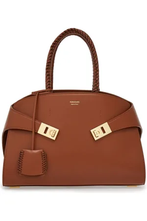 Salvatore Ferragamo Lille The Hug lædertote