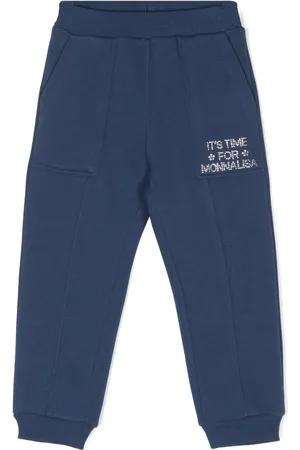 MONNALISA Joggingbukser med rhinsten-logo