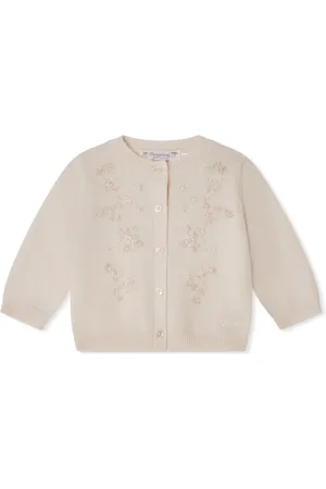 BONPOINT Claudie cardigan med blomsterbroderi