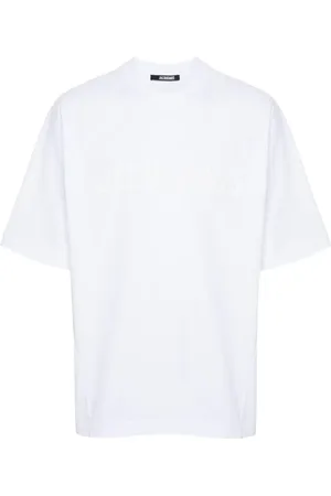 Jacquemus Le Tshirt Typo T-shirt med logotryk