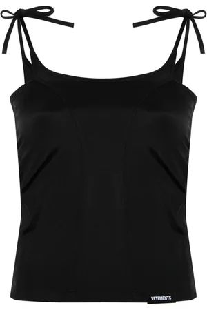 Vetements Tanktop med udskæringsdetalje og panel