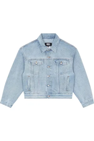 Maison Margiela Denimjakke med knaplukning