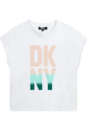 DKNY T-shirt i jersey med logotryk