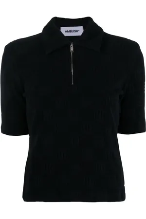 AMBUSH Polotrøje med monogram og lynlås