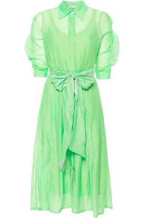 Baruni Mellemlang organza-kjole