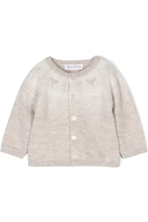 Tartine Et Chocolat Cardigan med logoplade