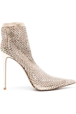 LE SILLA Gilda 120mm pumps med krystaludsmykning