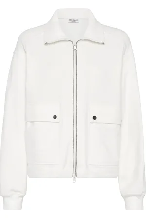 Brunello Cucinelli Sweatshirt med Monili- og perleudsmykning