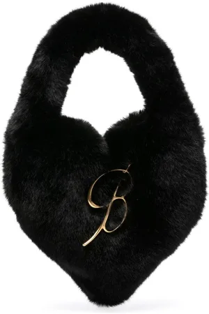 BLUMARINE Taske med hjerte-logoplade