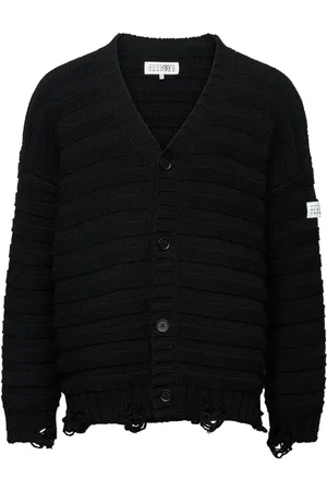Maison Margiela Strikket cardigan med V-hals