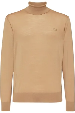 Dsquared2 Ribbet trøje med broderet logo