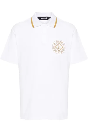 Roberto Cavalli Polo med broderet logo