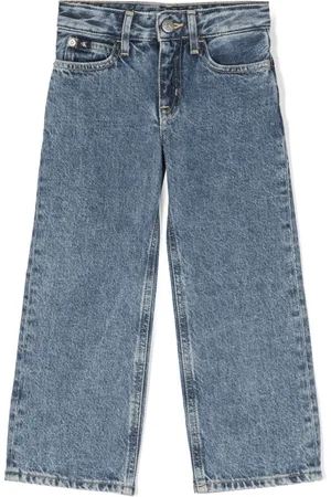 Calvin Klein Syrevaskede jeans med lige ben
