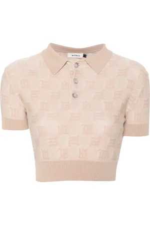 MISBHV Skjorte med monogram-jacquard