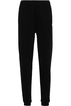 Maison Kitsuné Joggingbukser med lige ben og røve-applikation