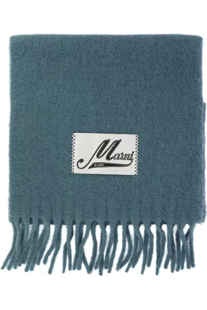 Marni Tørklæde med logo-applikation