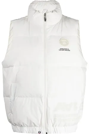 A Bathing Ape Dunvest med logomærke