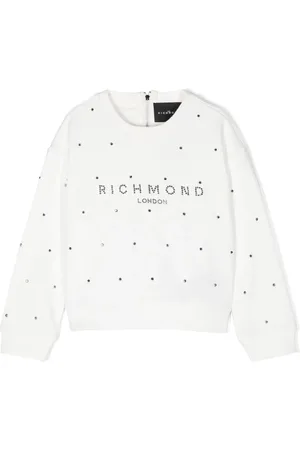 John Richmond Sweatshirt med nittedetalje