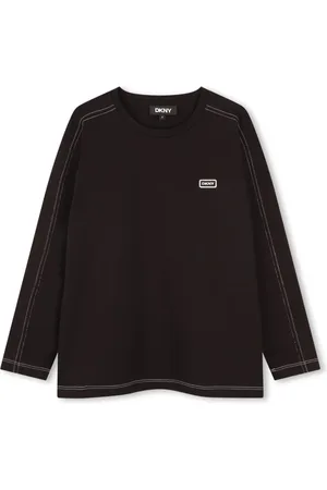 DKNY T-shirt med logotryk