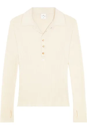 Courrèges Polo i hørblanding