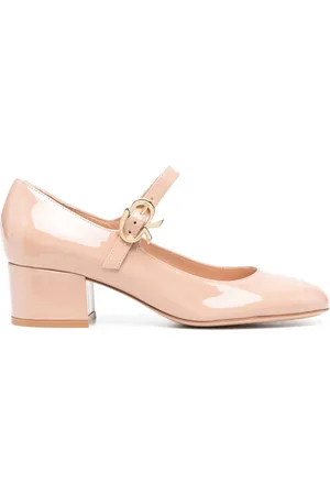 Gianvito Rossi Mary 50mm pumps i lakeret læder