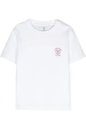 Brunello Cucinelli T-shirt med logotryk